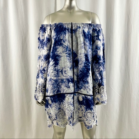 NWT Romeo & Juliet Couture Tie Dye Mini Dress - Picture 2 of 7